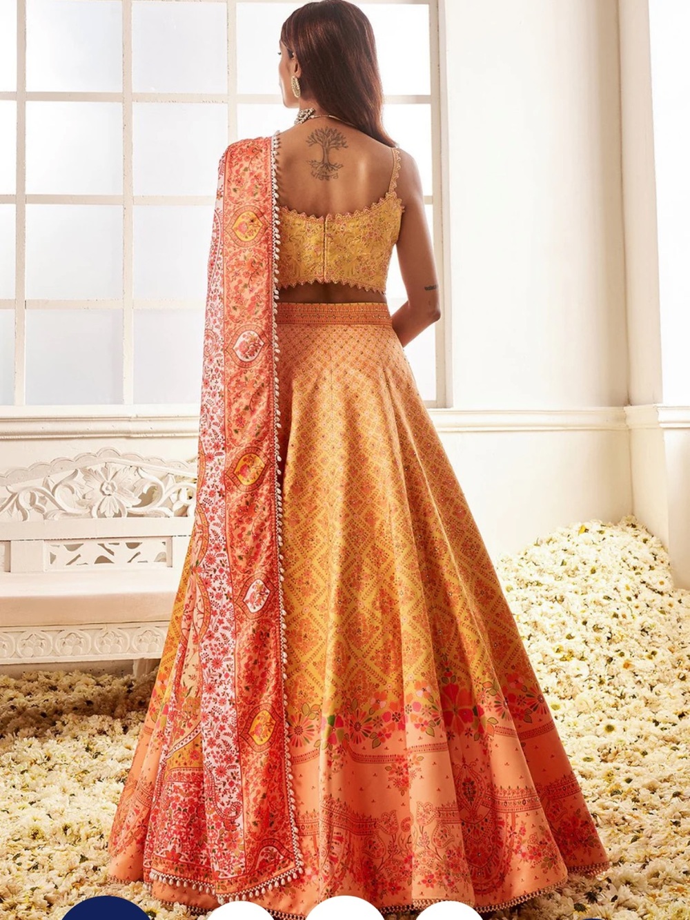 Embroidered Lehenga Set - Picture 2 of 8